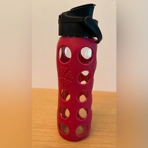 Lifefactory 22-Ounce Glass Water Bottle (650 ml)